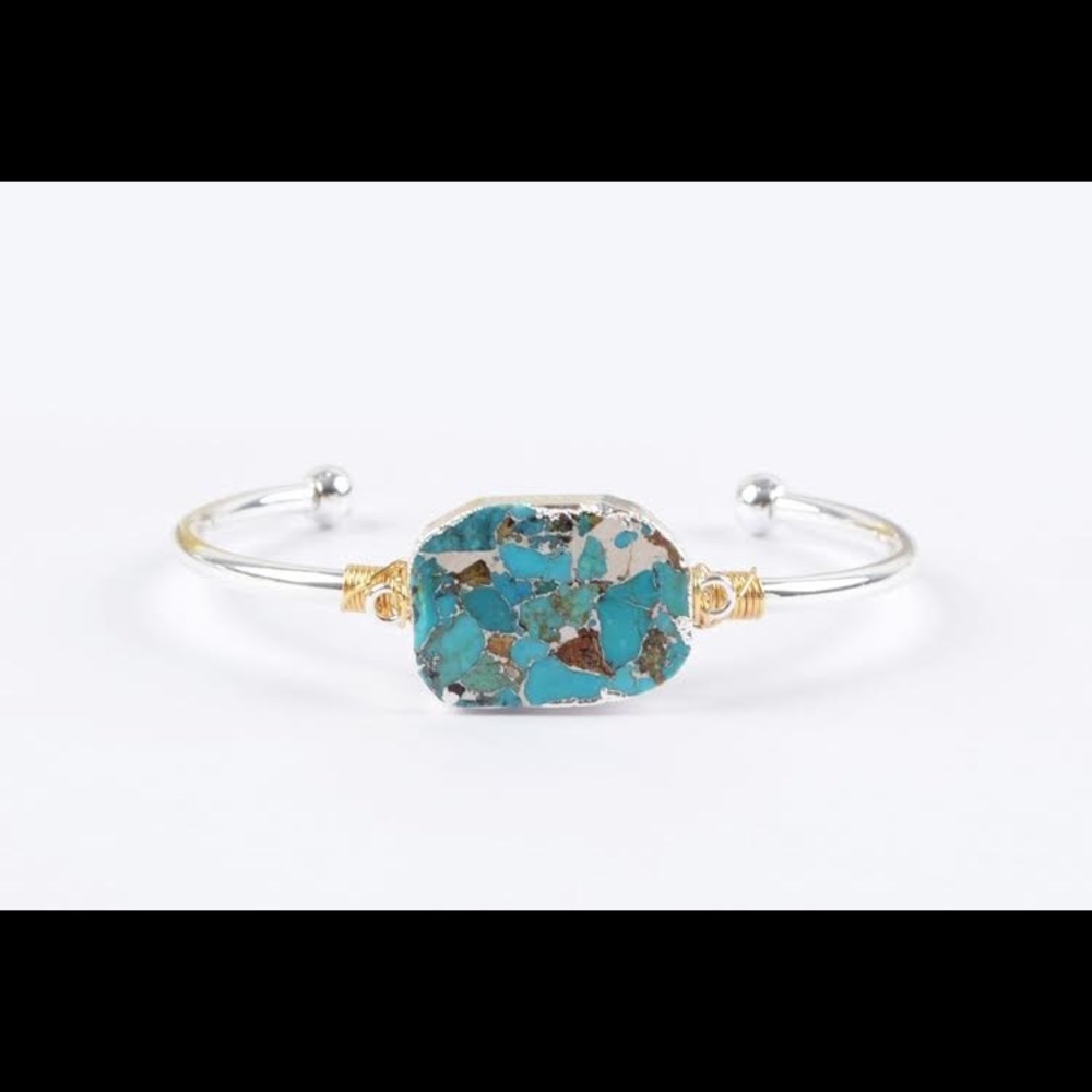 Turquoise Bangle Bracelet
